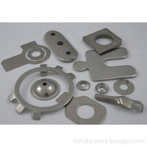pdf dwg igs stp x_t CNC Stamping Aluminum Parts with Punchi